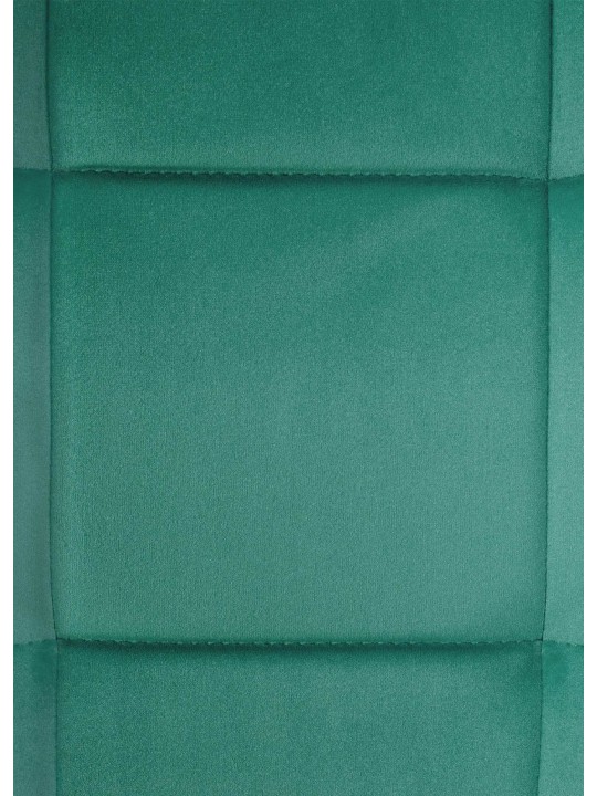 Vermont spisestuestol i fløjl, grøn