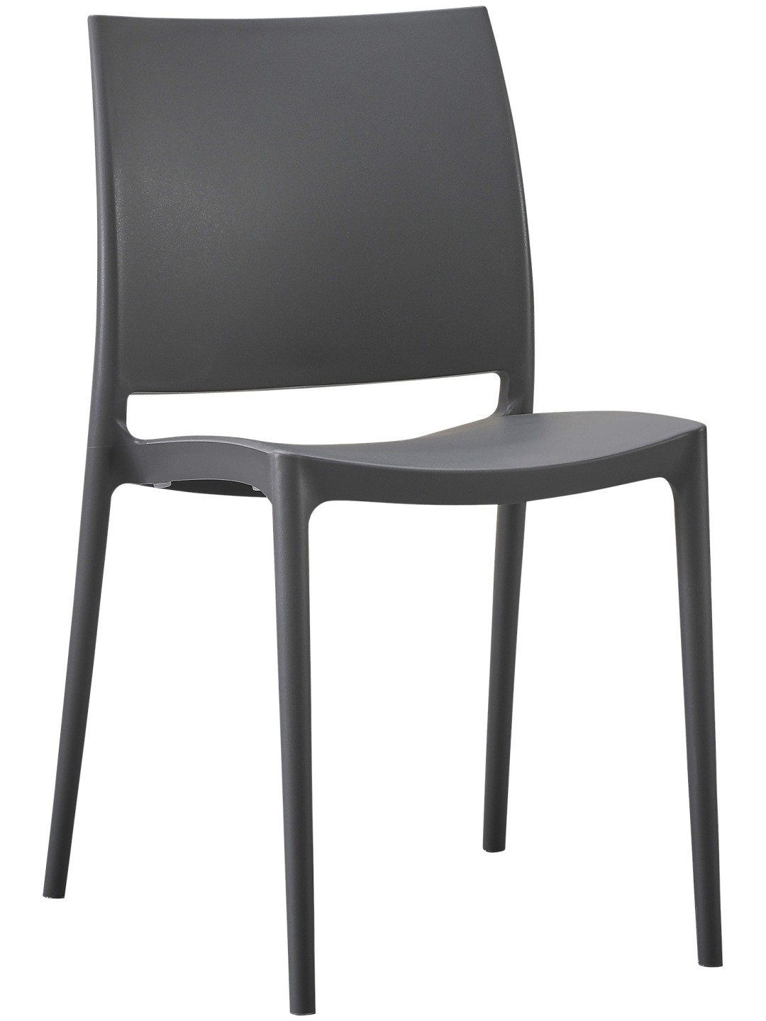 Stol Meton, mørkegrå