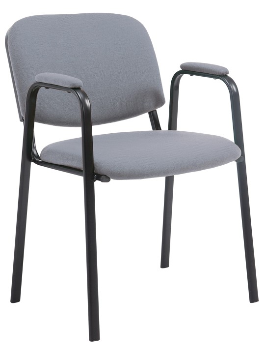 Besøgsstol Ken PRO stof, grå
