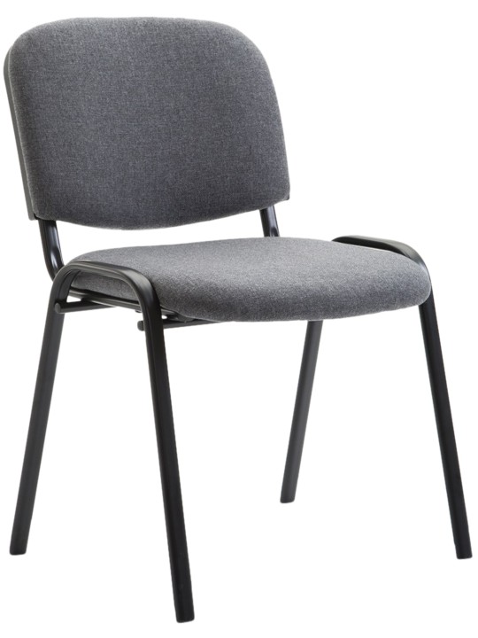 Besøgsstol Ken V2 stof, grå