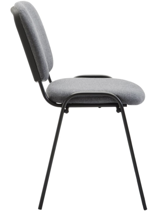 Besøgsstol Ken V2 stof, grå