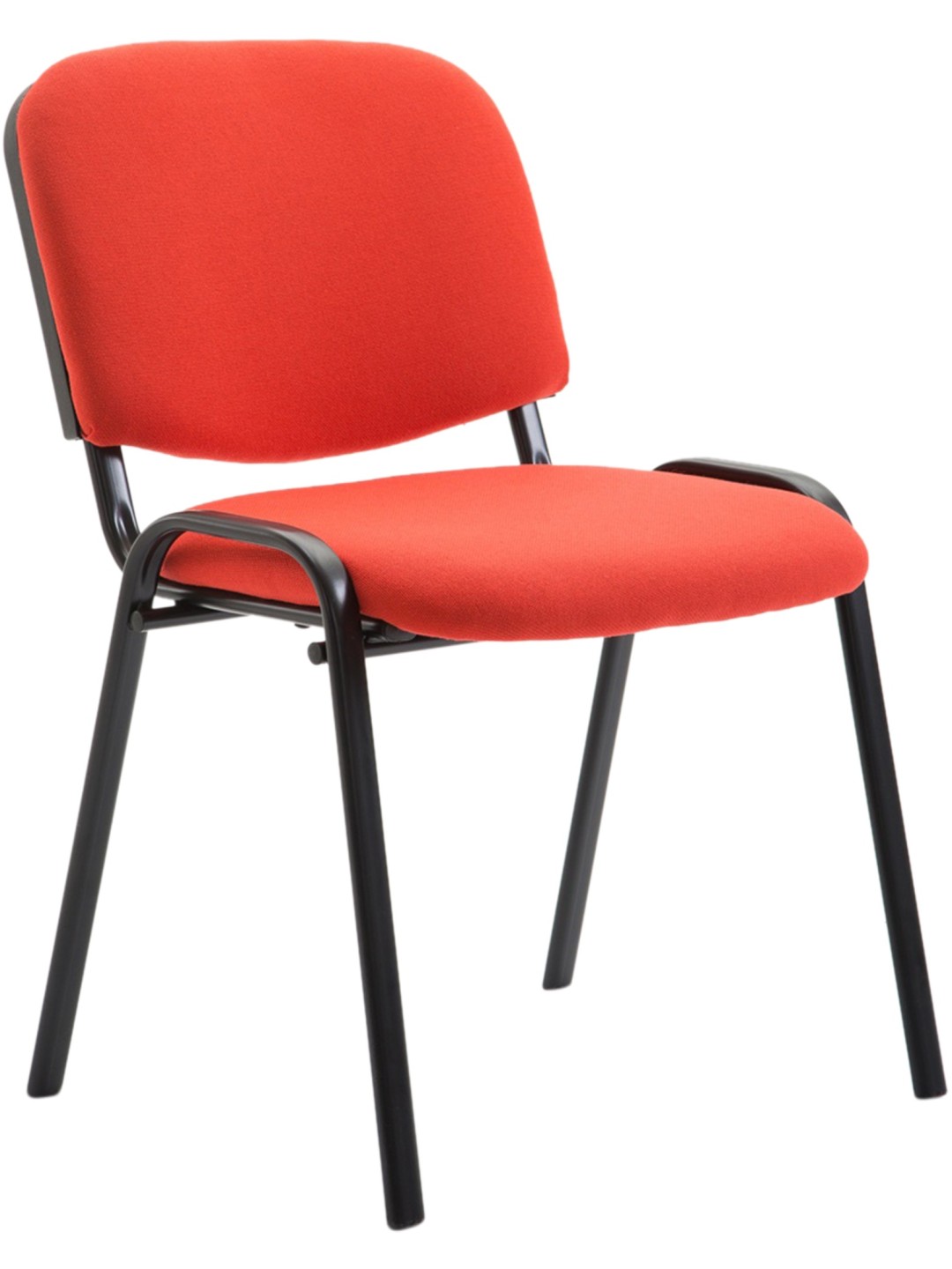 Besøgsstol Ken V2 stof, rød