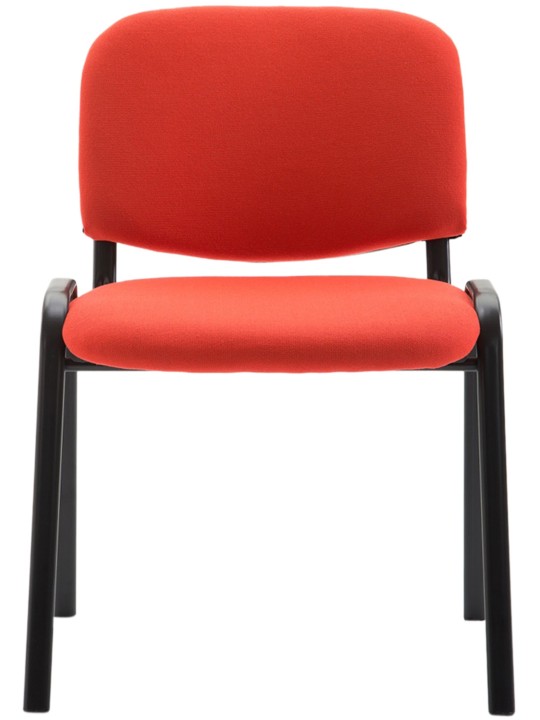 Besøgsstol Ken V2 stof, rød Besøgsstol Ken V2 stof, rød