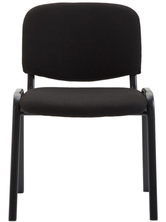 Besøgsstol Ken V2 stof, sort
