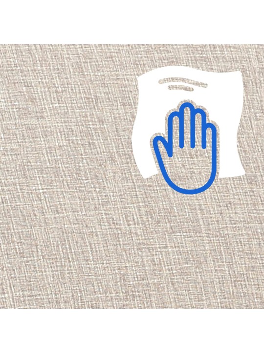 Gyngestol Morelia stof valnød, creme