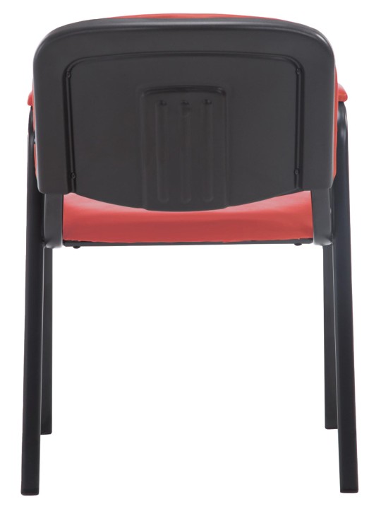 Besøgsstol Ken PRO kunstlæder, rød Besøgsstol Ken PRO kunstlæder, rød