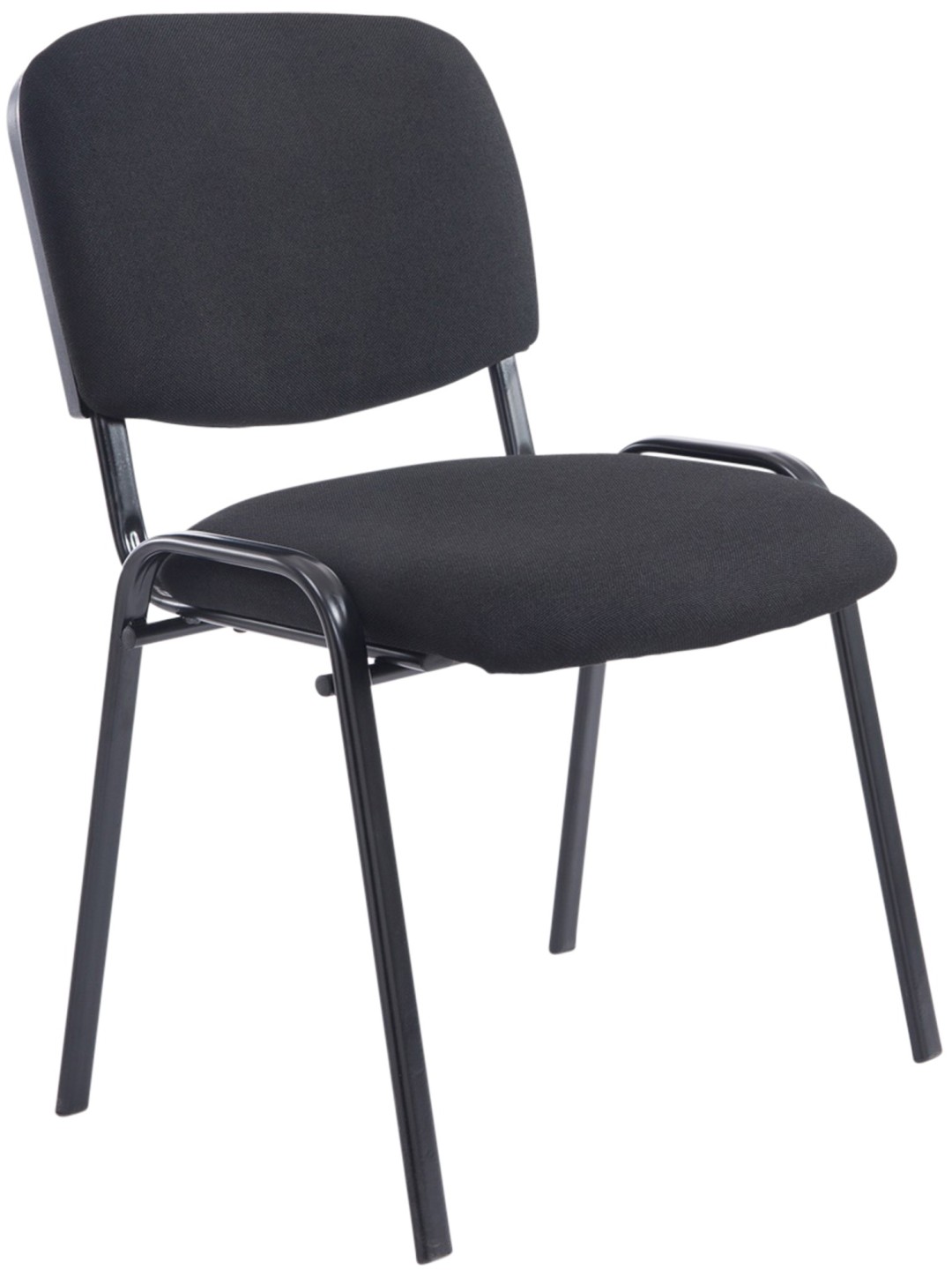 Besøgsstol Ken XL stof, sort