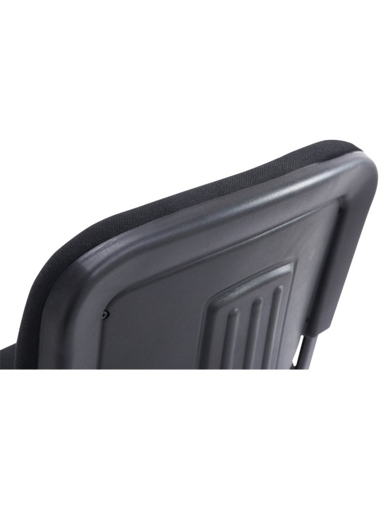 Besøgsstol Ken XL stof, sort