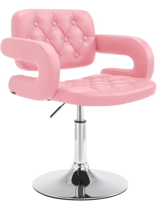 Liggestol Dublin imiteret læder, pink