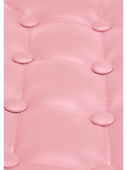 Liggestol Dublin imiteret læder, pink