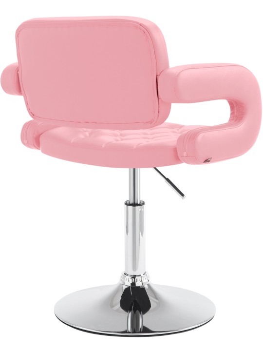 Liggestol Dublin imiteret læder, pink