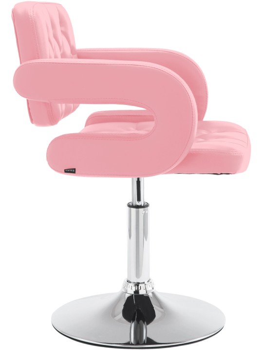 Liggestol Dublin imiteret læder, pink