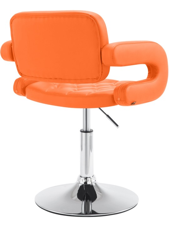 Liggestol Dublin imiteret læder, orange