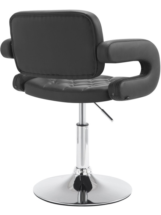 Liggestol Dublin imiteret læder, sort