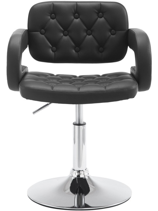 Liggestol Dublin imiteret læder, sort