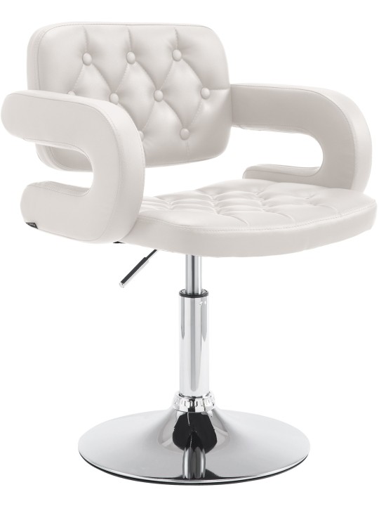 Liggestol Dublin imiteret læder, hvid Liggestol Dublin imiteret læder, hvid