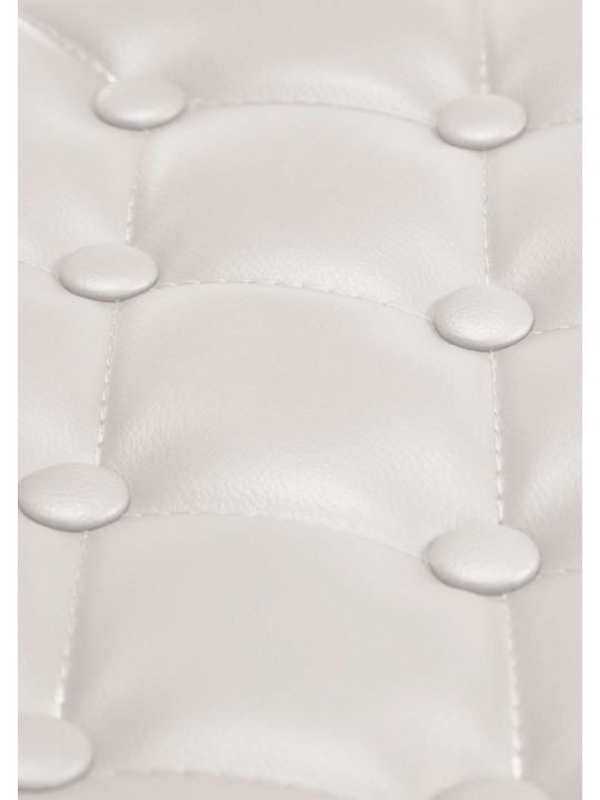 Liggestol Dublin imiteret læder, hvid Liggestol Dublin imiteret læder, hvid