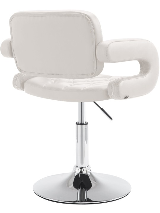 Liggestol Dublin imiteret læder, hvid Liggestol Dublin imiteret læder, hvid