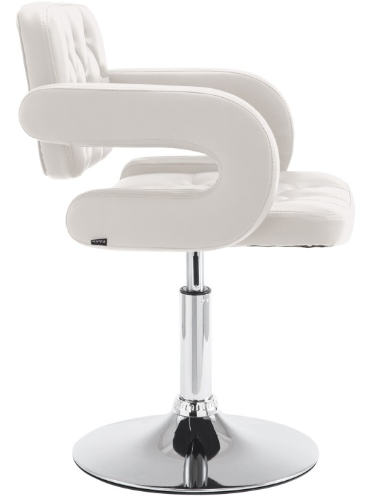 Liggestol Dublin imiteret læder, hvid Liggestol Dublin imiteret læder, hvid