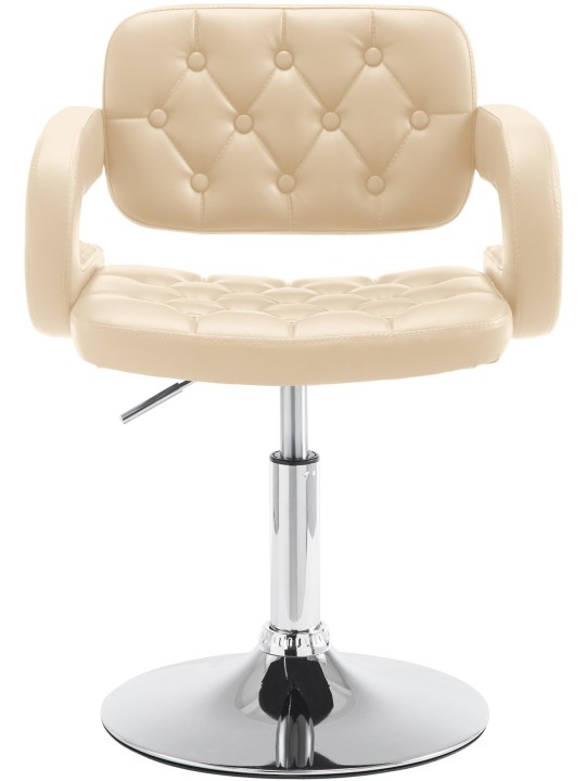 Liggestol Dublin imiteret læder, creme