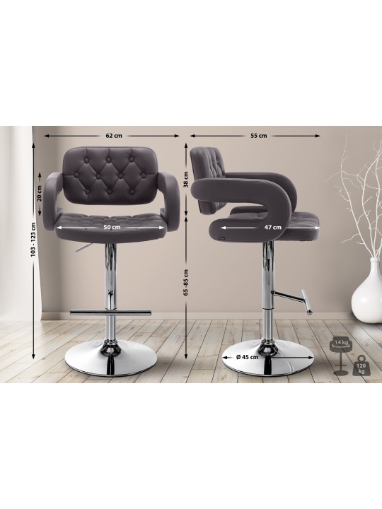 Barstol Dublin C, brun Barstol Dublin C, brun