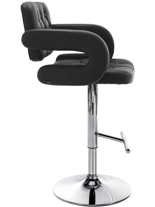 Barstol Dublin C, sort