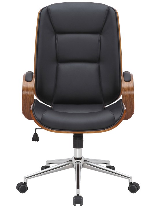 Kontorstol Yankton, valnød/sort