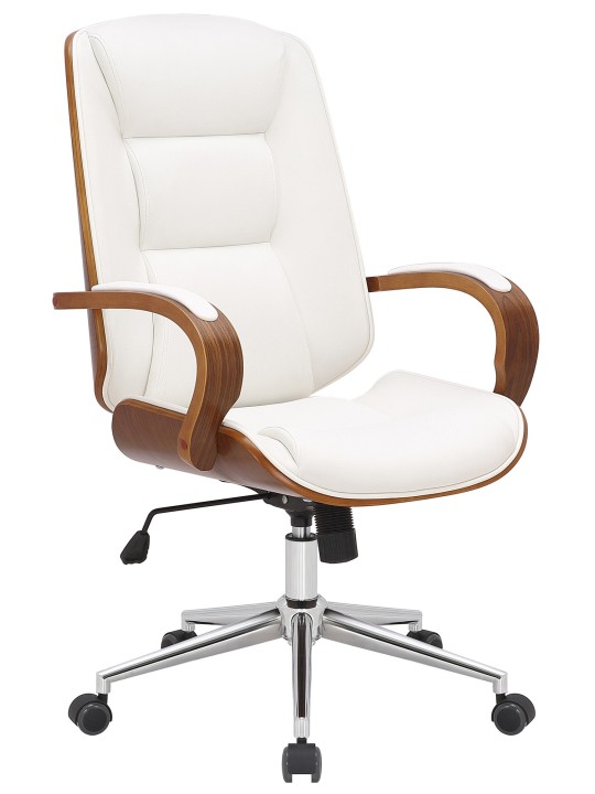 Kontorstol Yankton, valnød/hvid