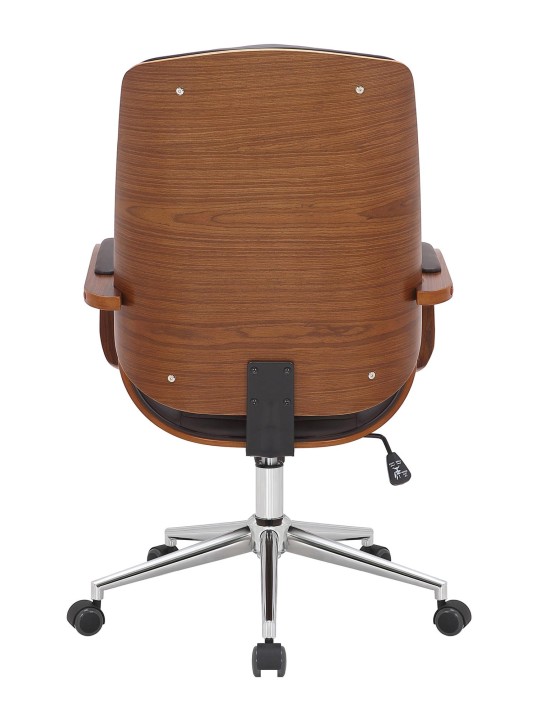 Kontorstol Yankton, valnød/brun