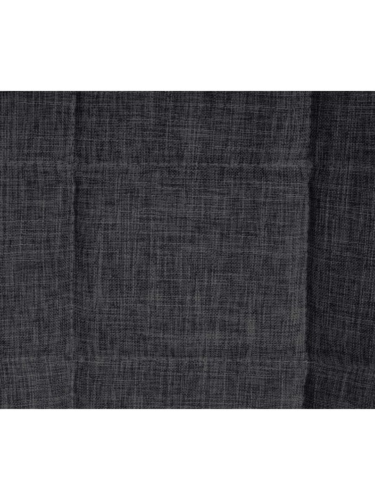 Sæt med 2 stole Tom stof, mørkegrå