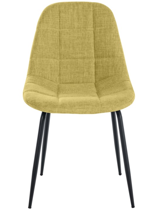 Sæt med 2 stole Tom stof, lysegrøn