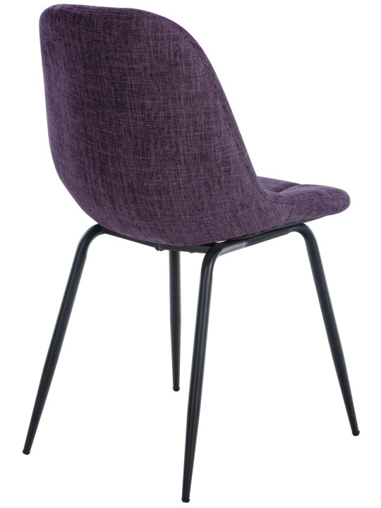 Sæt med 2 stole Tom stof, lilla Sæt med 2 stole Tom stof, lilla
