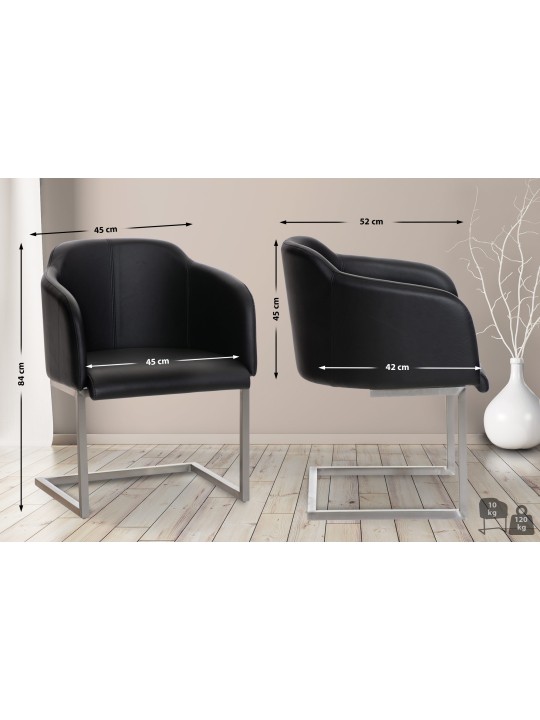 Besøgsformand Magnus, sort