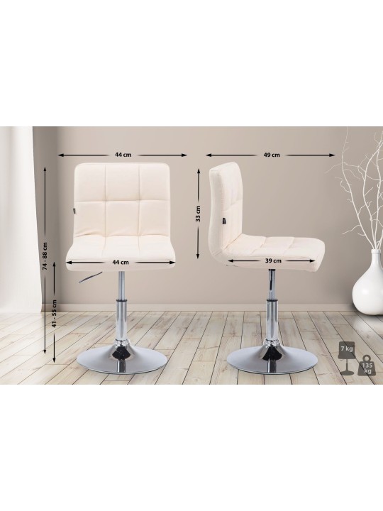 Palma liggestol V2, creme