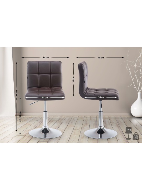 Palma liggestol V2, brun