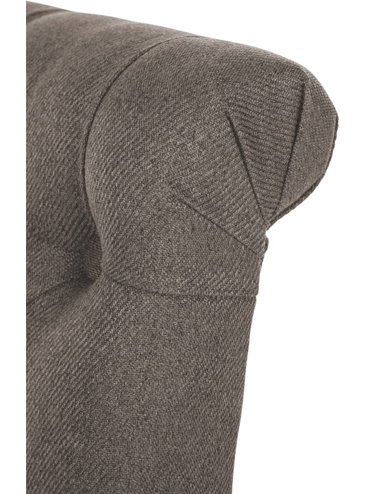 Spisestuestol Lisburn stof, taupe