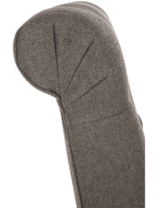 Spisestuestol Lisburn stof, taupe