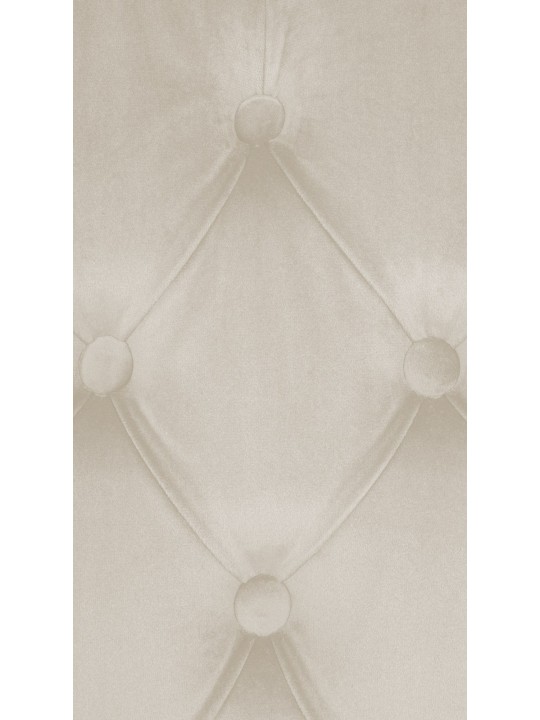 Sæt med 2 spisestuestole Lisburn velvet, creme Sæt med 2 spisestuestole Lisburn velvet, creme