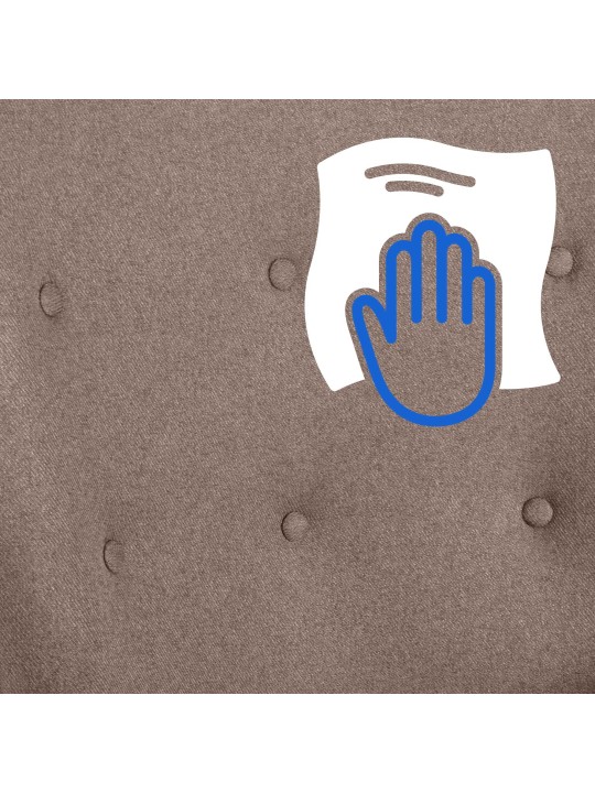 Stol Sanka stof, taupe