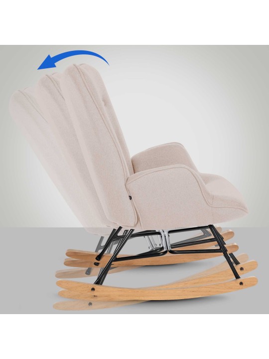 Stol Sanka stof, creme Stol Sanka stof, creme