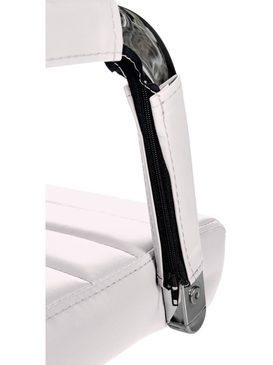 Kontorstol Amadora imiteret læder, hvid Kontorstol Amadora imiteret læder, hvid