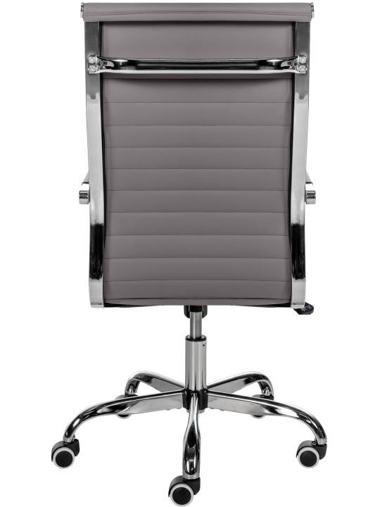 Kontorstol Amadora imiteret læder, grå Kontorstol Amadora imiteret læder, grå