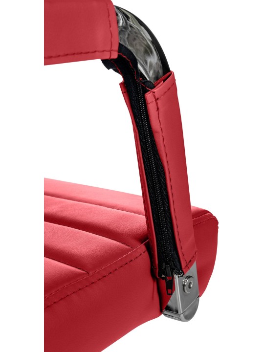 Kontorstol Amadora imiteret læder, rød Kontorstol Amadora imiteret læder, rød