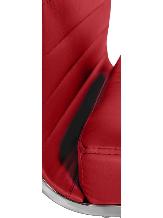 Kontorstol Amadora imiteret læder, rød Kontorstol Amadora imiteret læder, rød