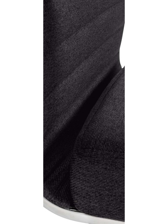 Kontorstol Amadora stof, sort