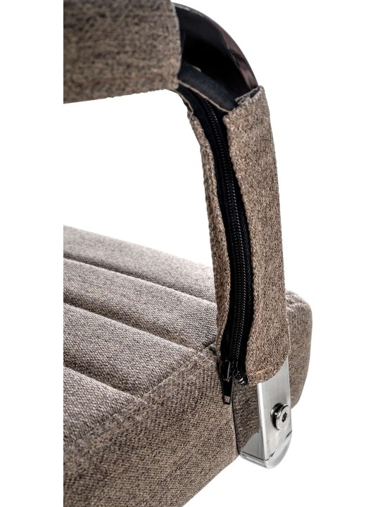 Kontorstol Amadora stof, taupe