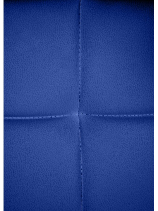 Besøgsstol Canada B imiteret læder, blå