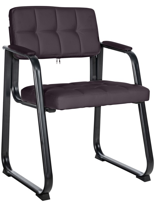 Besøgsstol Canada B imiteret læder, brun Besøgsstol Canada B imiteret læder, brun