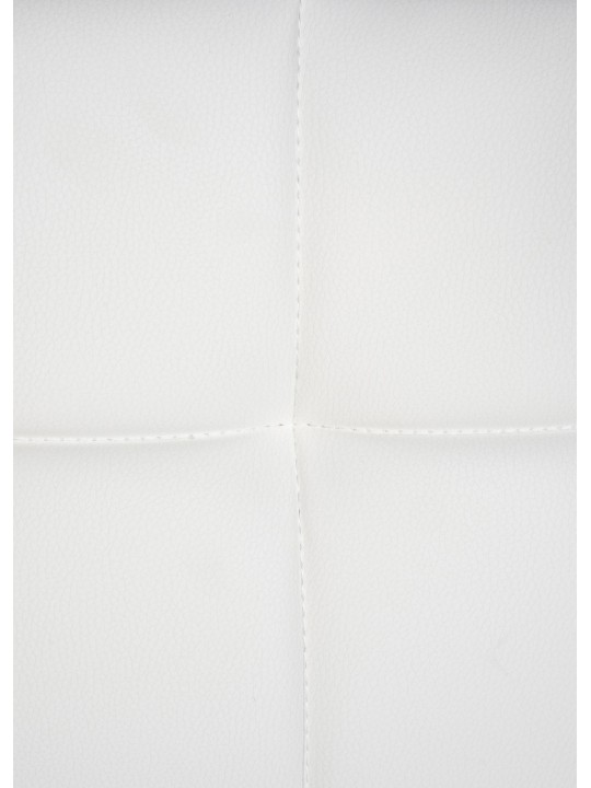 Besøgsstol Canada B imiteret læder, hvid