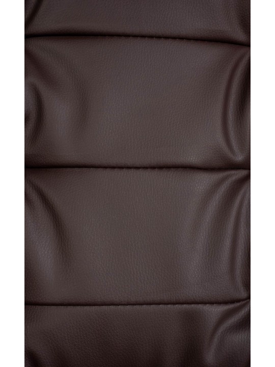 Kontorstol Oxygen imiteret læder, brun